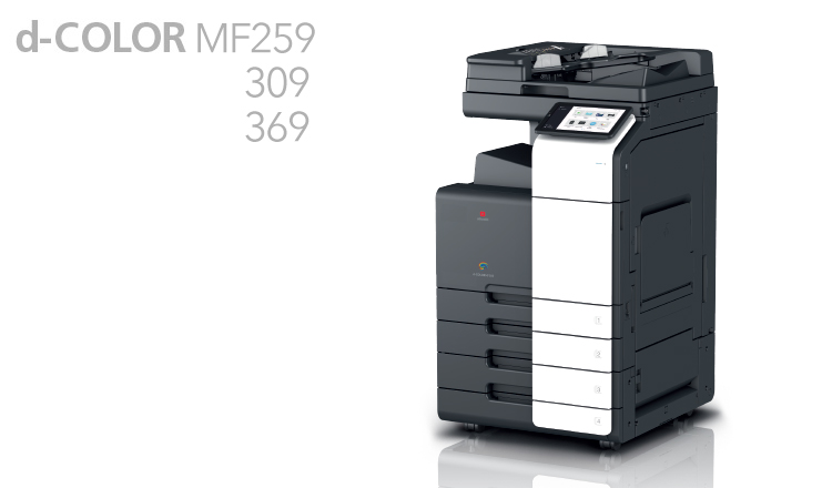 This new range of Olivetti d-Color multifunctional printers have been developed for offices in transformation to ecologically sustainable practises, to compliance with working protocols, to security and cost reductions with increasing efficiency. Paper sizes range from A5 to A3 oversize. With output speeds from 25 (MF259) to 36 (MF369) pages per minute at 1,200x1,200 dpi these machines will not disappoint in excellence and quality. Extensive on-board memory of 8 GB RAM and a fast 256 GB SSD drive ensure multi-task productivity in busy environments. As a first within the Olivetti range these machines feature an optional antivirus application, enabling jobs to be scanned in real-time to prevent potentially harmful virus attacks.